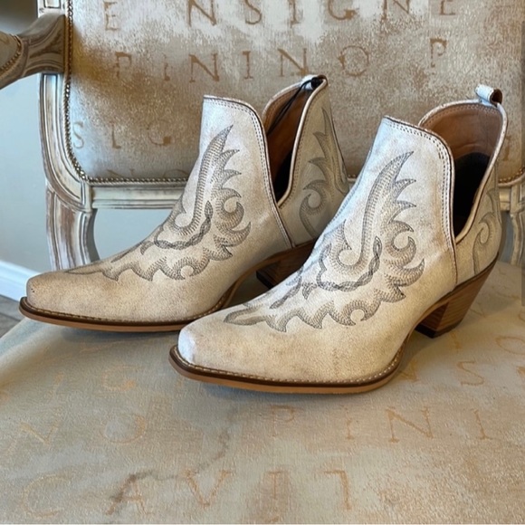 MYRA YIPPLE WESTERN LEATHERBOOTIES - Picture 2 of 5
